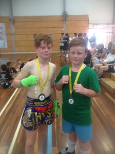 Josh & Brody King - both winning Gold Medals